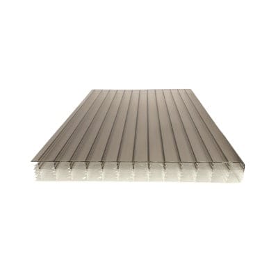 Multiwall Polycarbonate Sheet Bronze/Opal 6000mm - All Sizes