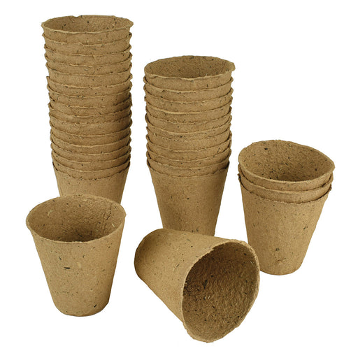 Gro-Sure Round Fibre Pots (6cm) -