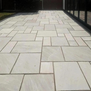 Indian Sandstone Patio Pack Kandla Grey (60 Slabs - 18.97m2 per Pack) - All Colours - Patio Tiles