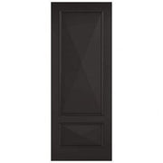 Knightsbridge Black Primed 2 Panel Interior Door - All Sizes - Doors