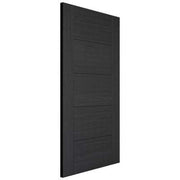 Vancouver Charcoal Black Pre-Finished 5 Panel Interior Door - 2040mm x 726mm -