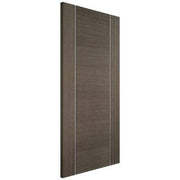 Alcaraz Chocolate Grey Pre-Finished Interior Fire Door FD30 - 1981mm x 838mm -