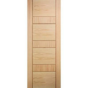 Oak Edmonton Pre-Finished Flush Internal Door - All Sizes - Doors