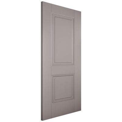 Arnhem Grey Primed 2 Panel Interior Door - All Sizes - Doors