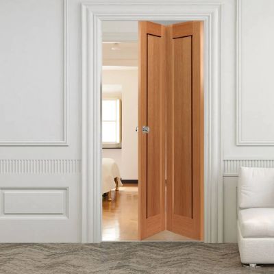Etna Oak Bi Fold Internal Door - 1981mm x 762mm -