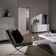 Vancouver Light Grey Pre-Finished 5 Panel Interior Door - 2040mm x 726mm -