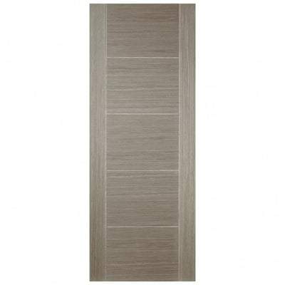 Vancouver Light Grey Pre-Finished 5 Panel Interior Door - 2040mm x 626mm -