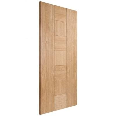 Oak Catalonia Flush Pre-Finished Internal Fire Door FD30 - All Sizes - Doors