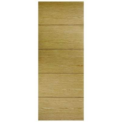 Oak Lille Flush Pre-Finished Internal Door - 1981mm x 838mm -