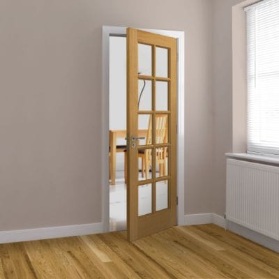 Gisburn Oak Pre Finished Internal Door - All Sizes -