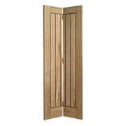 Oak Mexicano Bi-Fold Un-Finished Internal Door - 1981mm x 762mm -