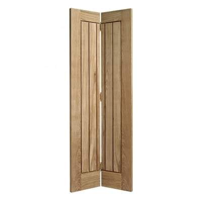 Oak Mexicano Bi-Fold Pre-Finished Internal Door - All Sizes - Doors