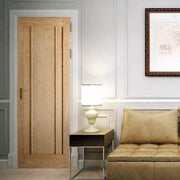 Oak Lincoln Panelled Un-Finished Internal Door - All Sizes - Doors