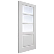 Andorra White Primed Glazed Internal Door - All Sizes - Doors