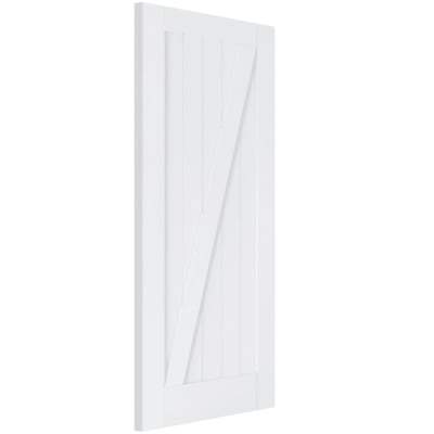 Barn White Primed Interior Door - All Sizes - Doors