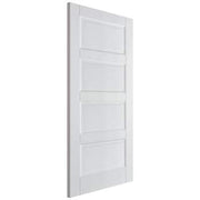 Contemporary White 4 Panel Interior Door - 1981mm x 762mm -