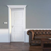 Contemporary White 4 Panel Interior Fire Door FD30 - 1981mm x 686mm -