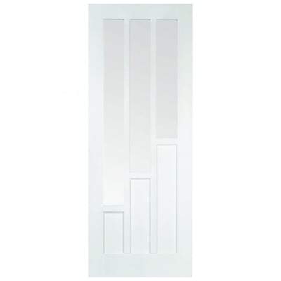 Coventry White Primed 3 Glazed Clear Light Panels - 1981mm x 838mm -