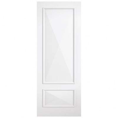 Knightsbridge White Primed 2 Panel Interior Door - 1981mm x 686mm -