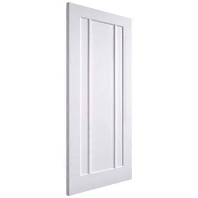 Lincoln White Primed 3 Panel Interior Fire Door FD30 - 2040mm x 826mm -