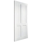 London White Primed 4 Panel Interior Door - 2040mm x 826mm -