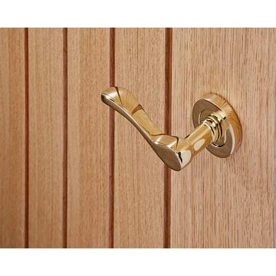 Ariel Polished Brass Handle Hardware Pack Privacy -
