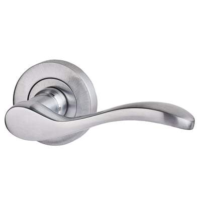 Ariel Satin Chrome Handle Hardware Pack - Doors