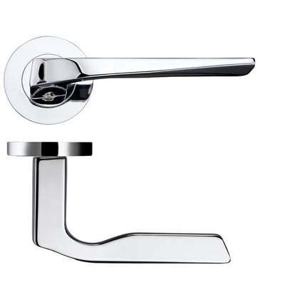 Carina Polished Chrome Handle Hardware Pack - Doors