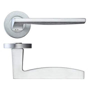 Crux Satin Chrome Handle Hardware Pack Privacy -