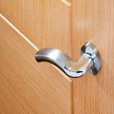 Jupiter Polished Chrome/Satin Chrome Handle Hardware Pack - Doors