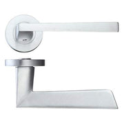 Lyra Satin Chrome Handle Hardware Pack - Doors