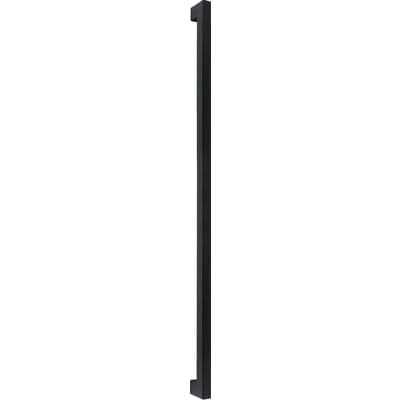 Hudson Matt Black Double Handle Pair - All Sizes - Doors