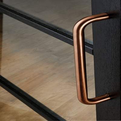 Perseus Bronze Bolt Through Grabrail Hardware Pack Privacy -