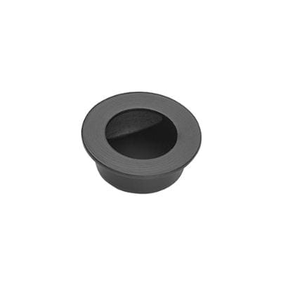 Pisces Matt Black Pocket Door Finger Pull Handle -