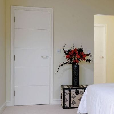 Adelphi White Primed Internal Door - All Sizes - Doors