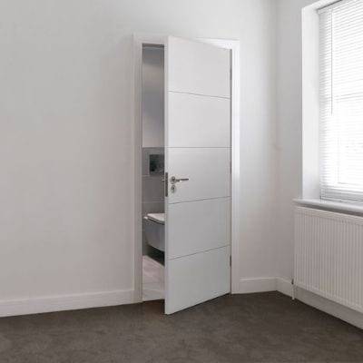 Adelphi White Primed Internal Door - All Sizes - Doors