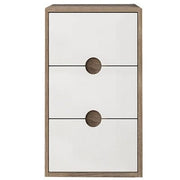 Kompass 3 Drawer Unit Oak/White - All Sizes - Bathrooms