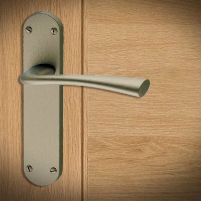 Kuban MAB Lever / Latch Plate Fire Door Handle Pack -