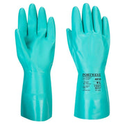 Portwest A810 Nitrosafe Chemical Gauntlet - CHEMICAL GLOVES