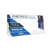 Portwest A905 Powder Free Vinyl Disposable Glove (Pk100) - DISPOSABLE GLOVES