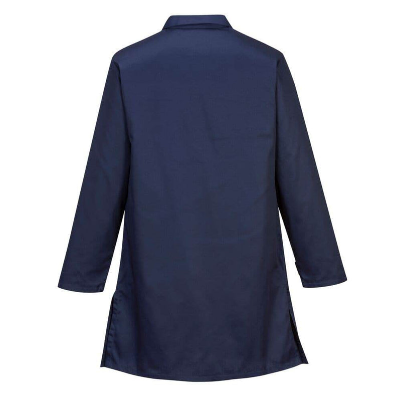Portwest AS10 Anti-Static ESD Coat Navy XL - Apparel & Accessories > Clothing > Outerwear > Coats & Jackets SALE JACKETS