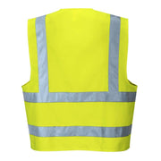 PORTWEST C470 HI-VIS BAND AND BRACE VEST - SAFETY VESTS