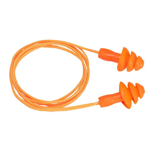Portwest EP04 Reusable Corded TPR Ear Plugs (50 pairs) - EAR PROTECTION