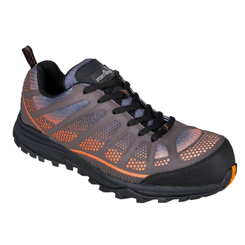 PORTWEST FT36 COMPOSTITELITE LOW CUT SPREY TRAINER S1P - SAFETY TRAINERS