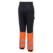 PORTWEST KX341 HI-VIS FLEXI CLASS 1 JOGGER - HI-VIS TROUSERS