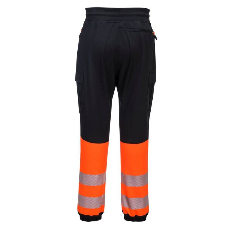 PORTWEST KX341 HI-VIS FLEXI CLASS 1 JOGGER - HI-VIS TROUSERS