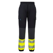 PORTWEST KX341 HI-VIS FLEXI CLASS 1 JOGGER - HI-VIS TROUSERS