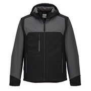 PORTWEST KX362 KX3 HOODED SOFTSHELL (3L) - SOFTSHELL JACKETS