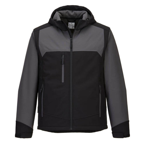 PORTWEST KX362 KX3 HOODED SOFTSHELL (3L) - SOFTSHELL JACKETS