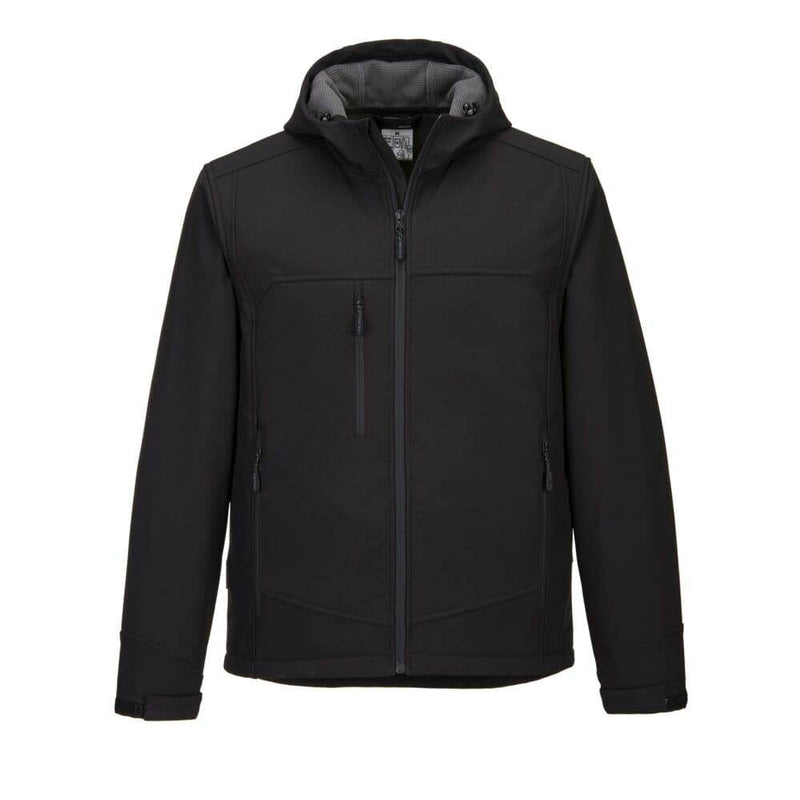 PORTWEST KX362 KX3 HOODED SOFTSHELL (3L) - SOFTSHELL JACKETS